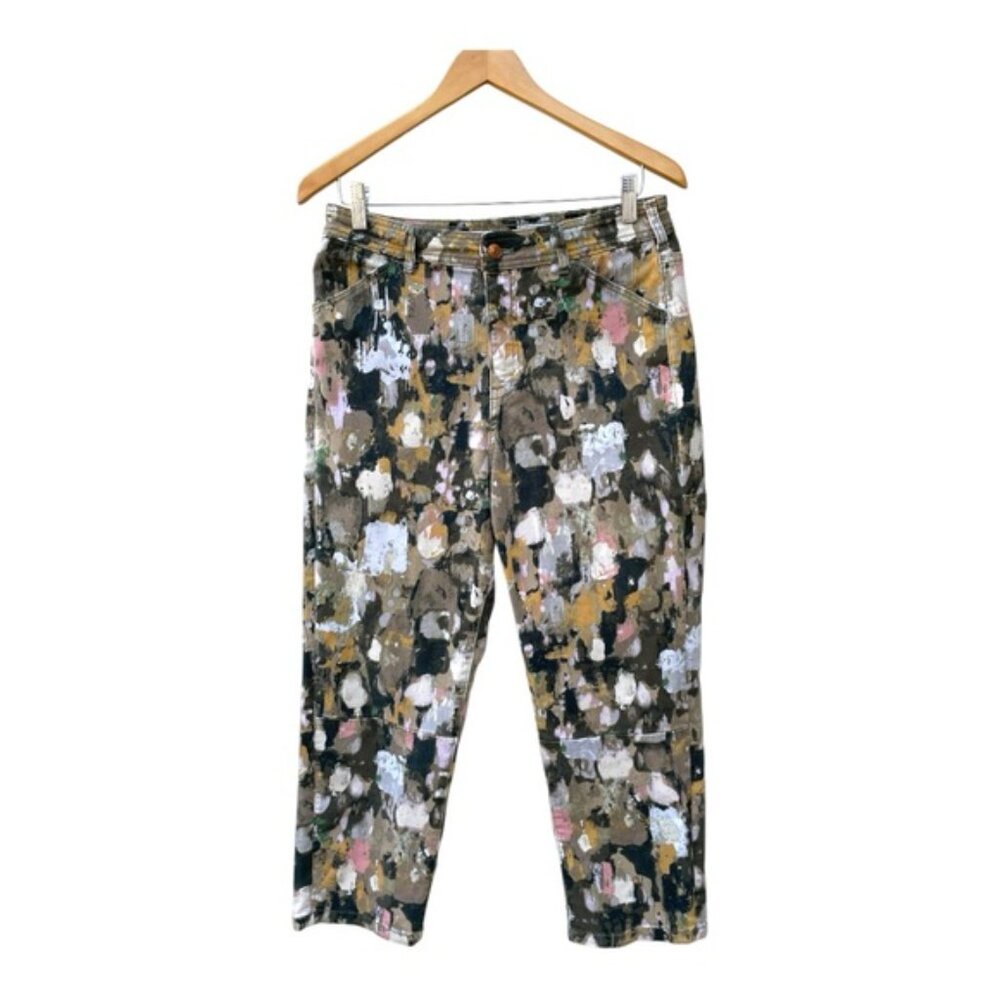 Anthropologie Pilcro Ultra High-Rise Relaxed Carpenter Jeans Womens Size 29 - Picture 11 of 12